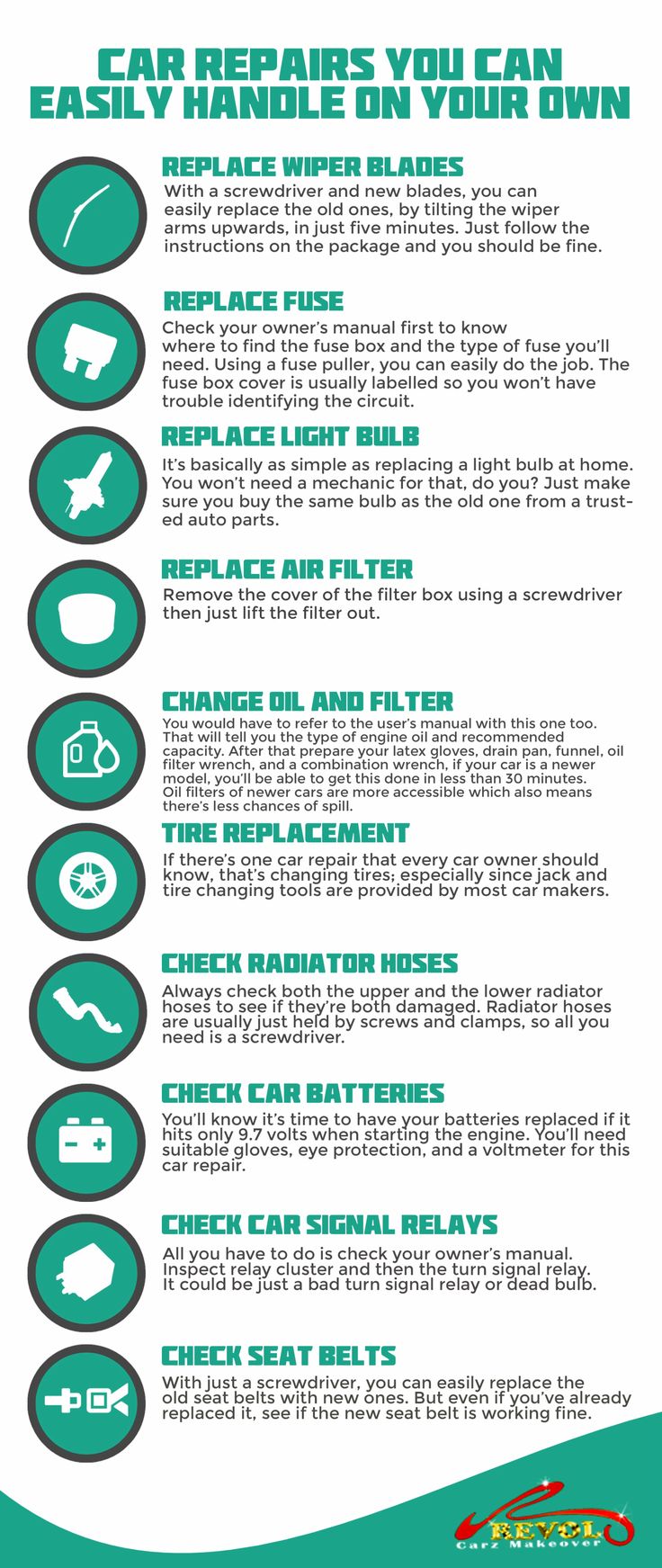 an info sheet with instructions on how to use air fresheners for car detailing