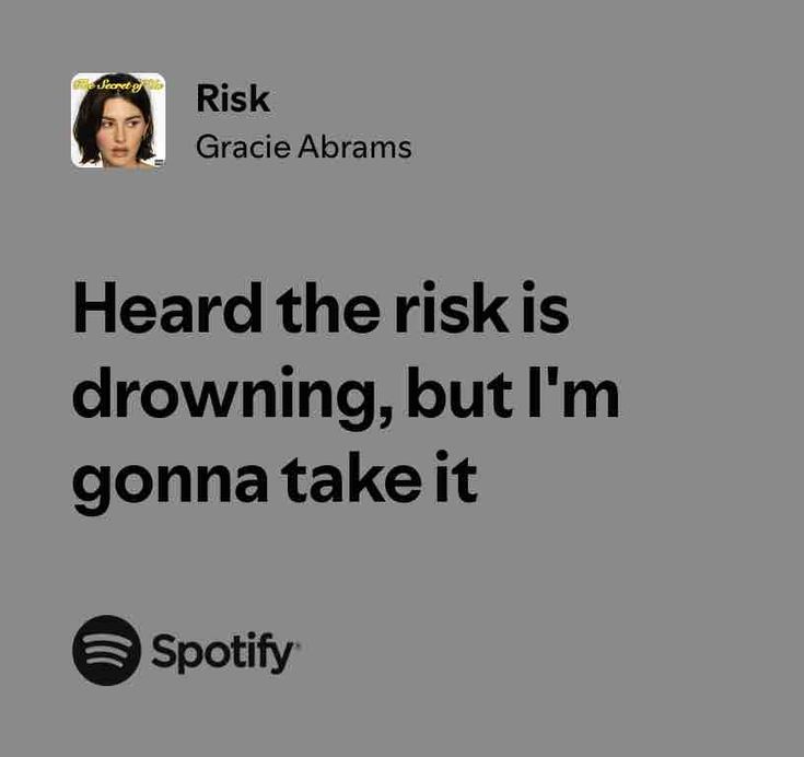 Risk Gracie Abrams Music, Kim Kardashian Daughter, Insta Note, Take Your Heart, Song Lyric Quotes, Confidence Boosters, Senior Quotes, Lyrics Aesthetic, Song Lyric