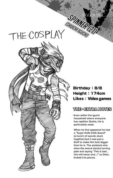 an advertisement for the cosplay event with a drawing of a man in jeans and boots