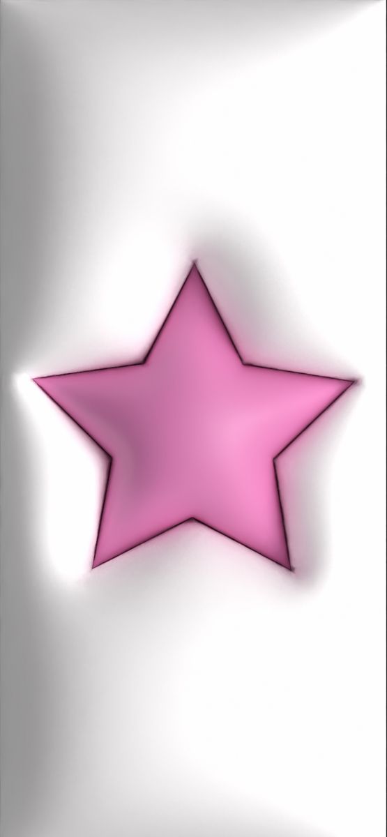 wallpaper Star Girl Wallpaper Pink, Pink Star 3d Wallpaper, Stargirl Wallpaper Pink, 3d Puffy Wallpaper Star, Pink Star Wallpaper Y2k, Neon Pink Widgets, Pink Star Aesthetic, 3d Pfps, Pink Stargirl