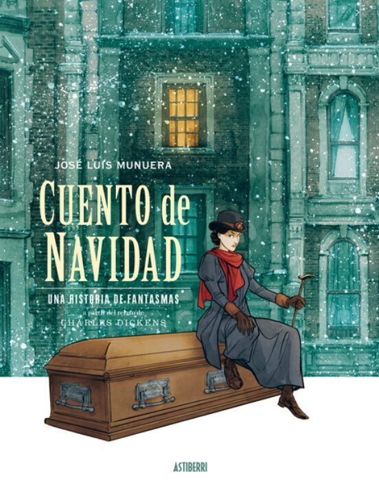 the cover to cuento de navidad, an illustrated book by jose luis munar