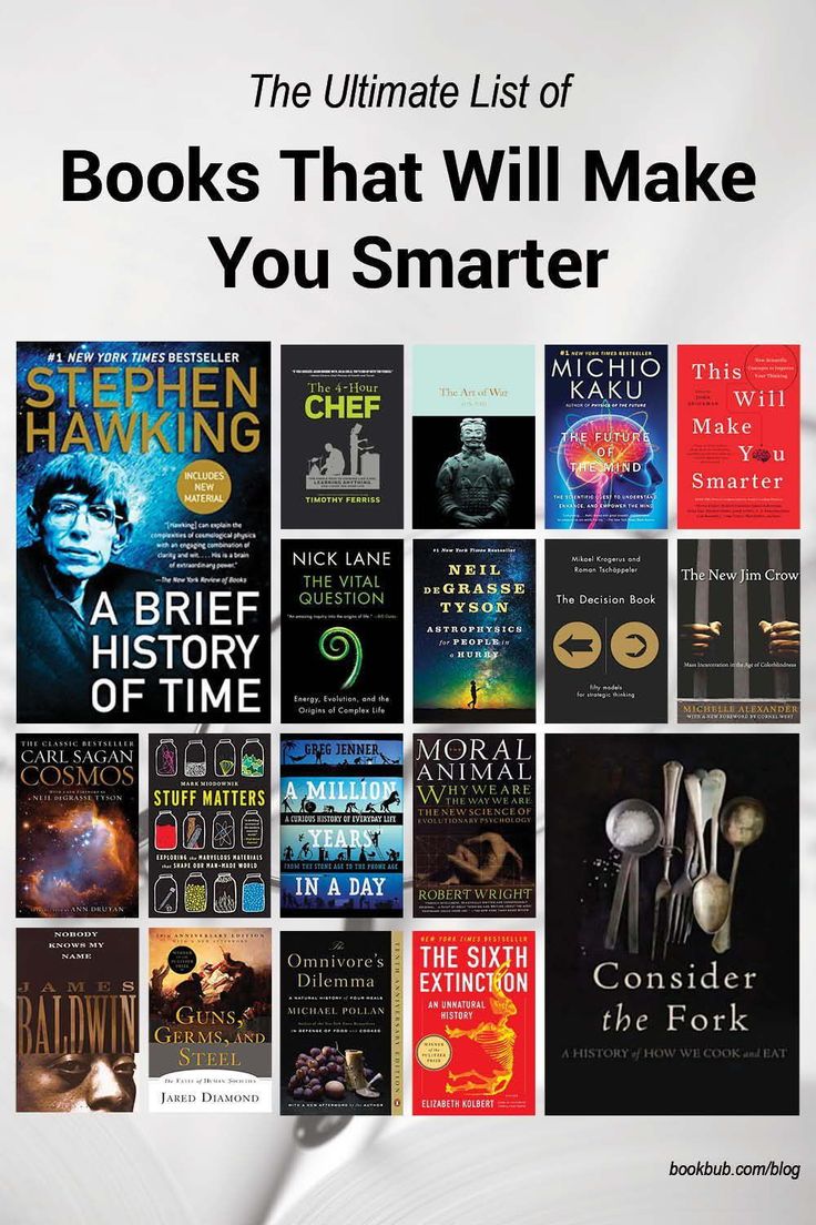 the ultimate list of books that will make you smarter