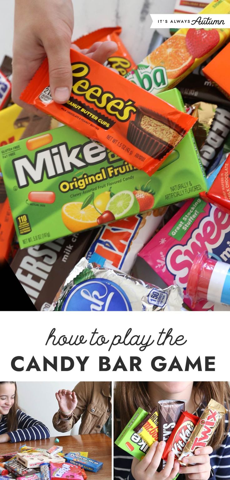 the candy bar game is fun for kids to play with and learn how to use it