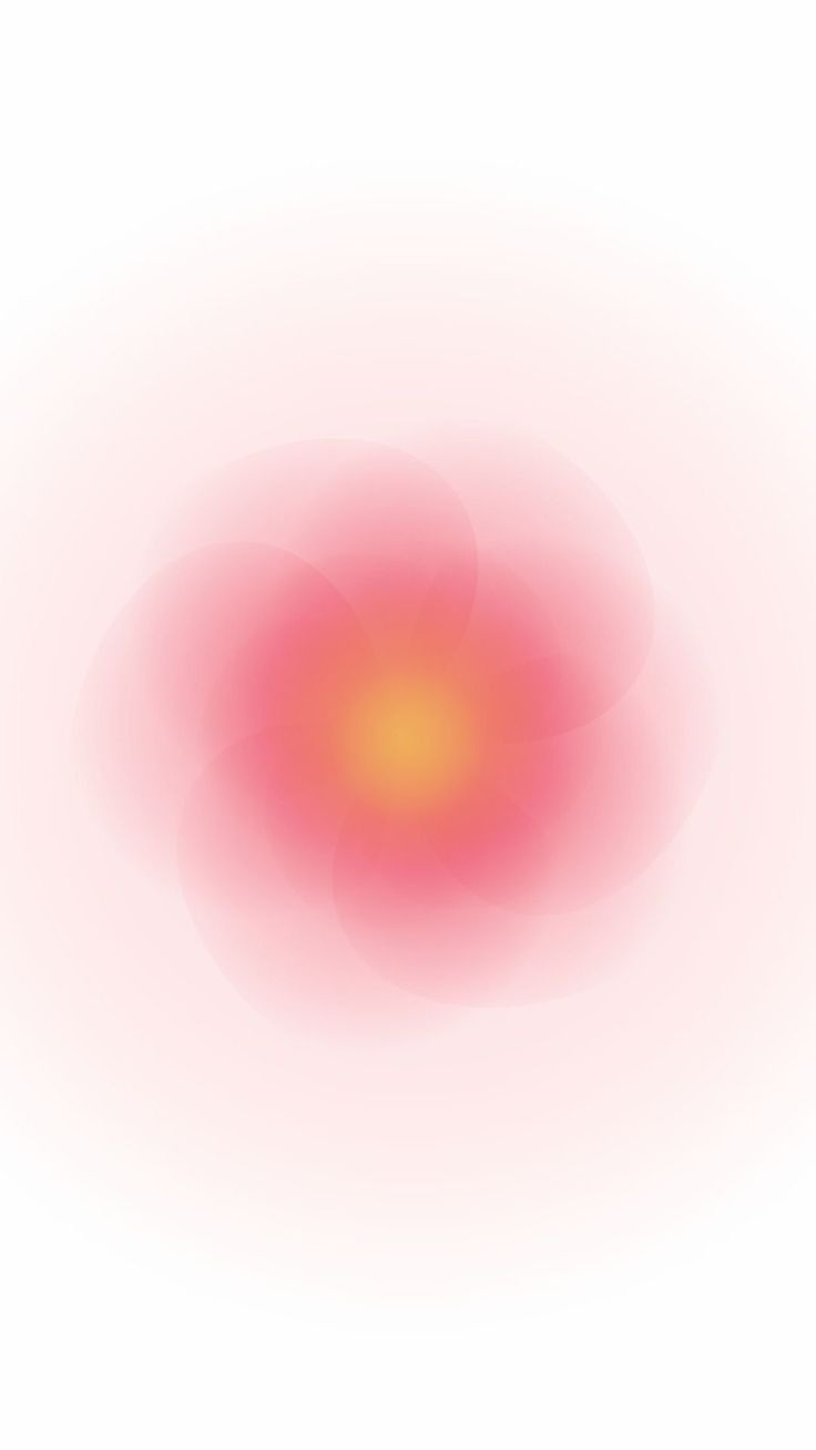 an orange and red object in the middle of a white background with light coming from it