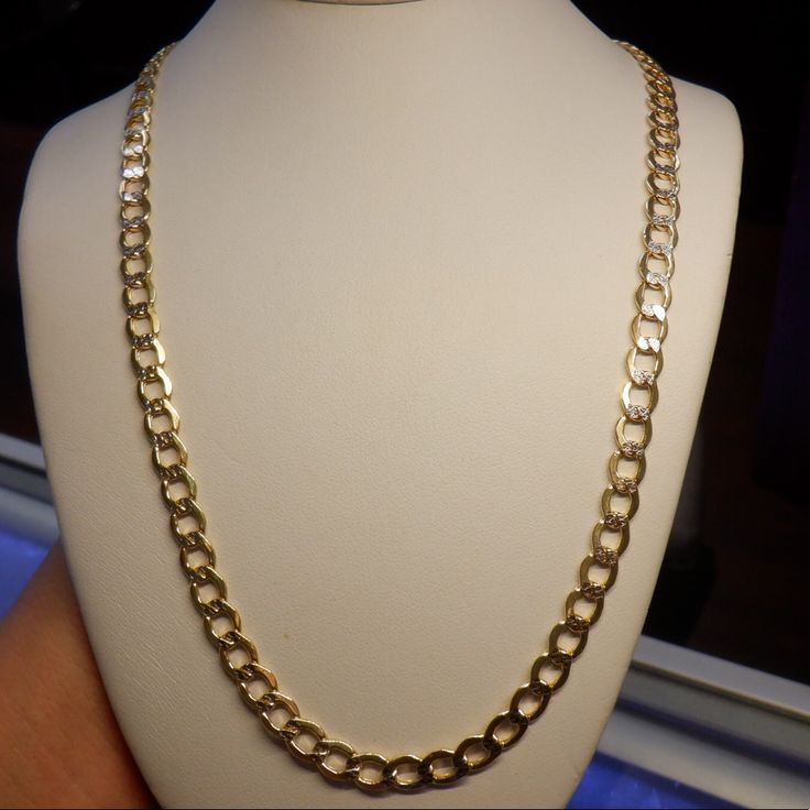 New 14k Yellow Gold Diamond Cut Link Chain. Lobster Clasp. Brand New Never Worn. 20’inches At 5mm Free Gift Box Free Shipping Guaranteed Authentic Poshmark Authenticates Yellow Gold Cuban Link Chain Necklace With Diamond Cut, Yellow Gold Cuban Link Jewelry With Diamond Cut, 14k Gold Cuban Link Jewelry Hallmarked, Hallmarked Yellow Gold Cuban Link Jewelry, Classic Hallmarked Yellow Gold Chain Necklace, 14k Gold Link Necklace Stamped 14k, Yellow Gold Chain Necklace Stamped 14k For Anniversary, 14k Yellow Gold Diamond-cut Chain Necklace, Classic Stamped 14k Yellow Gold Chain Necklace