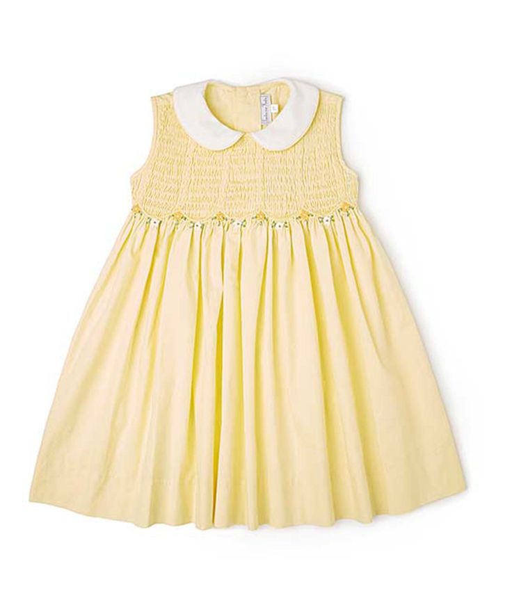 Your little girl will be ready for Easter celebration with this beautiful hand smocked yellow dress T-length Dry Clean or hand wash Made with 100% cotton Yellow Smock Dress For Spring, Yellow Cotton Smocked Dress For Spring, Yellow Smocked Dress For Spring, Yellow Cotton Smock Dress, Yellow Smock Cotton Dress, Yellow Smocked Dress For Summer, Yellow Smocked Bodice Dress For Summer, Fitted Yellow Cotton Smocked Dress, Yellow Smock Dress For Summer