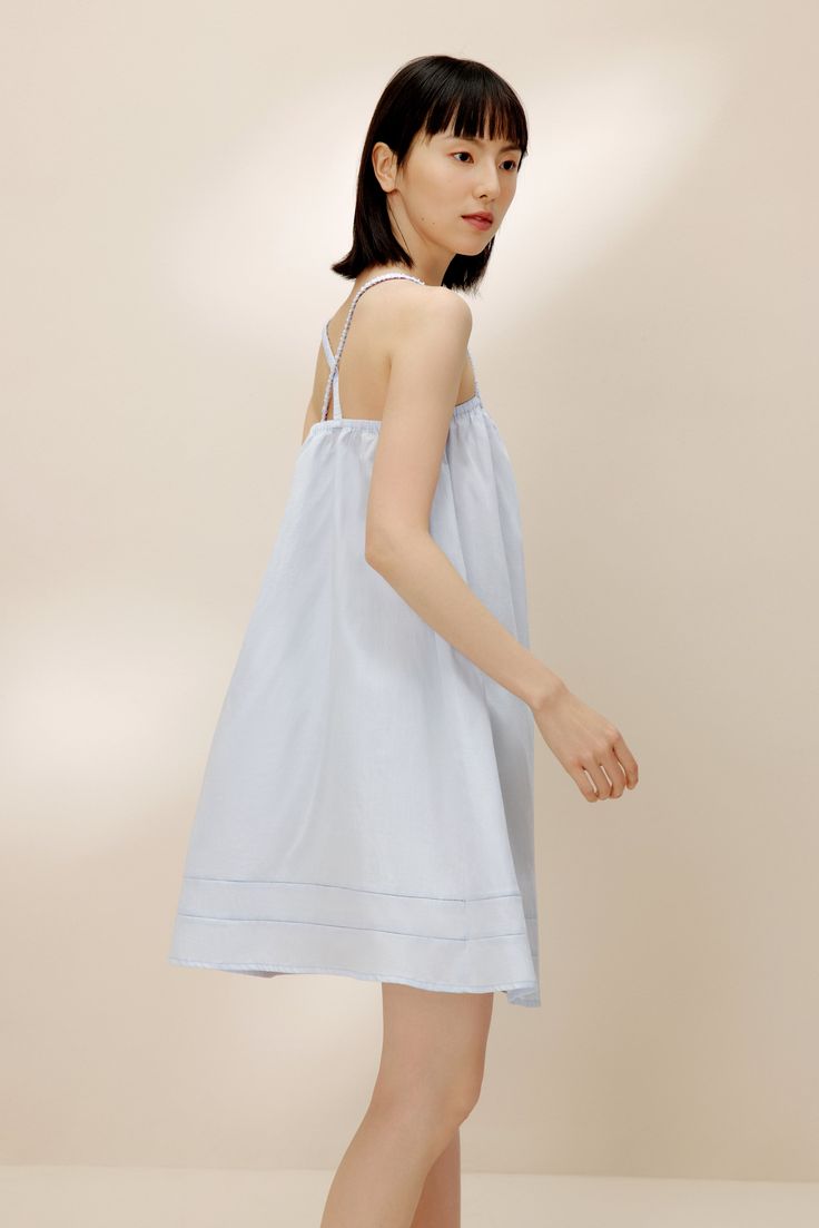 Sofa Pajama Dress – NEIWAI Pajama Dress, Sleep Dress, Comfortable Design, Dress Cuts, Dress Design, Summer Colors, Stay Cool, Summer Collection, White Cotton