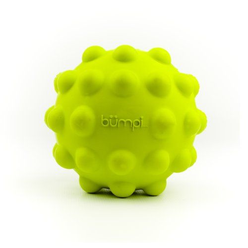 an image of a yellow toy ball on white backgrounnd background with the word iamud written in cursive font