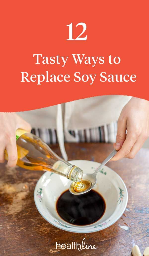 a person pouring sauce into a white bowl on top of a wooden table with text overlay