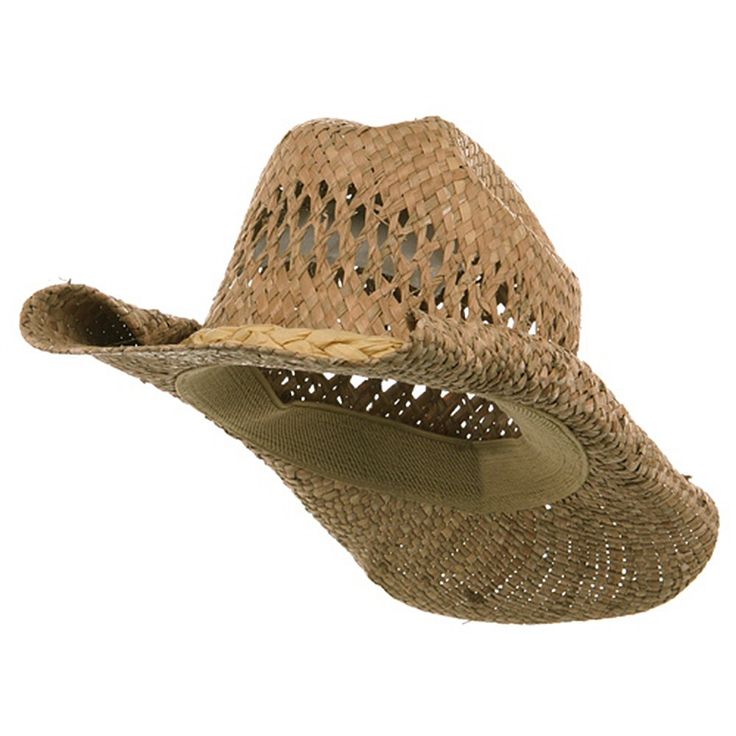 Coyote Bob Straw Cowgirl Hat, Cow Hat, Mens Cowboy Hats, Leather Cowboy Hats, Outback Hat, Mens Hats Fashion, Straw Cowboy Hat, Western Hats, Cowgirl Hats