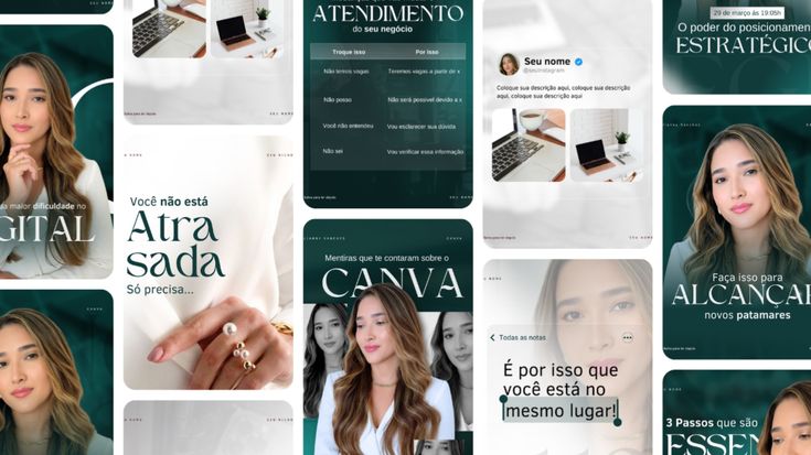 Feed Autêntico | | Pack Canva & Templates Instagram