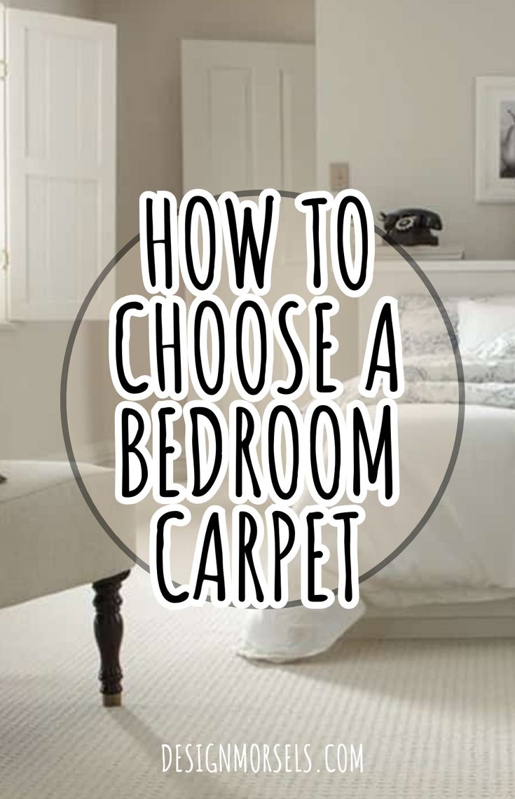 how to choose a bedroom carpet