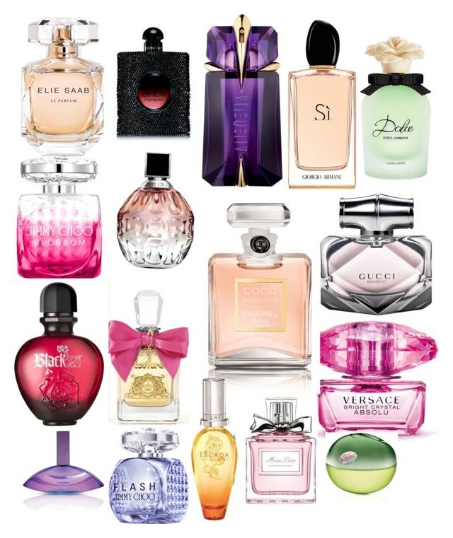 "perfumes you need to have" by rabiahk ❤ liked on Polyvore featuring beauty, Elie Saab, Versace, Jimmy Choo, Giorgio Armani, Yves Saint Laurent, Paco Rabanne, Thierry Mugler, Gucci and Dolce&Gabbana Burberry Perfume, Expensive Perfume, Fragrances Perfume Woman, Perfume Collection Fragrance, Beautiful Perfume, Perfume Scents, Perfume Lover, Perfume Design, Thierry Mugler