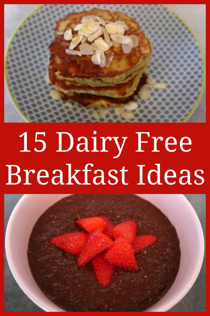 the top five breakfast ideas for kids and adults to enjoy in their own home, including pancakes