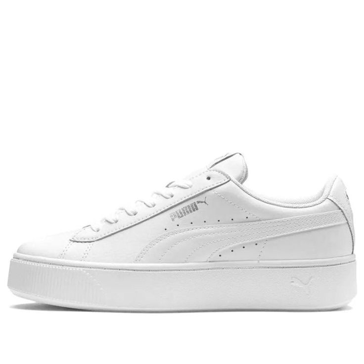 Puma VIKKY STACKED L Sneakers/Shoes Urban Style Platform Sneakers For Sports, White Platform Sneakers For Sports, Puma Vikky Stacked, Puma Vikky, Stylish Sneakers, Sneakers Shoes, Nike Air Force Sneaker, Converse Sneaker, Perfect Pair