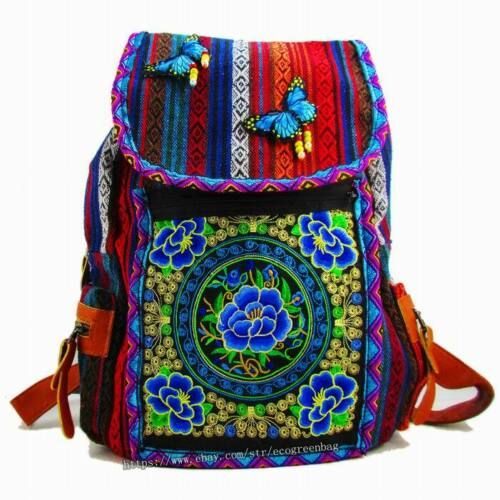 🐣. Offer Xtras! Hmong Tribal Ethnic Thai national rucksack embroidery Boho Hippie backpack bag62 for $25.49 Bohemian Rectangular Backpack For Festivals, Bohemian Multicolor Backpack For School, Traditional Multicolor Backpack For Travel, Traditional Multicolor Rectangular Backpack, Multicolor Bohemian Bags For School, Traditional Travel Backpack, Embroidered Rectangular Backpack, Multicolor Embroidered Backpack, Embroidered Multicolor Backpack