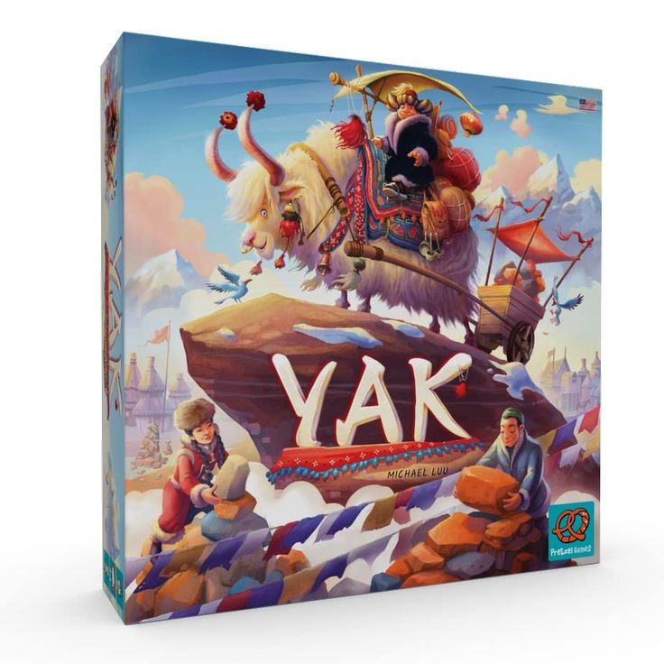 the box art for yak