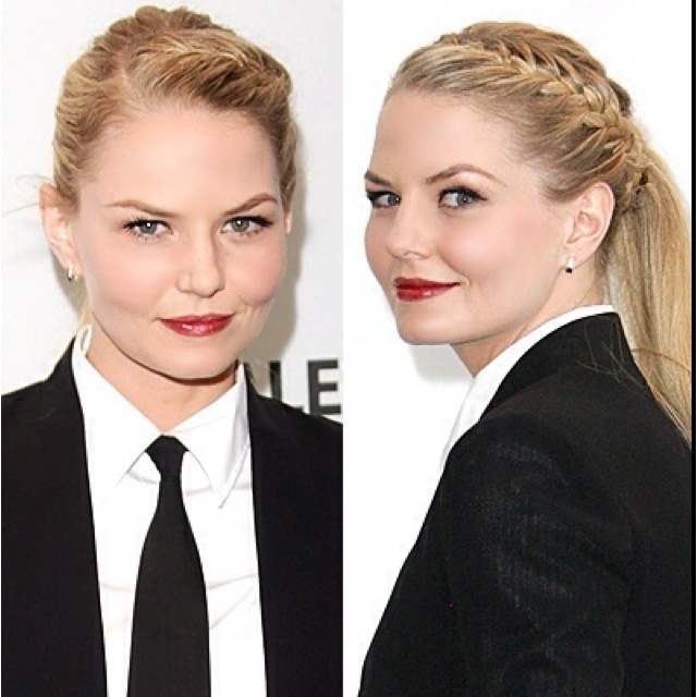 Easy Work Hairstyles, Girls Hairdos, Peinados Hair Styles, Peinados Recogidos, Hair Due, Jennifer Morrison, Hair Dos, Fashion Hair, Medium Length Hair Styles