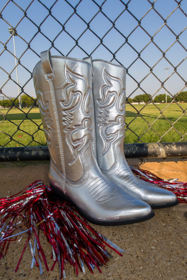 Mid-calf Cowboy Western Boots Faux leather Pointed toe Approx. heel height: 2" Calf circumference: 11” True to size Anna Boots, Black River, Cowboy Western, Western Cowboy Boots, Lug Sole, Suede Booties, Western Cowboy, Sweater Weather, Fold Over