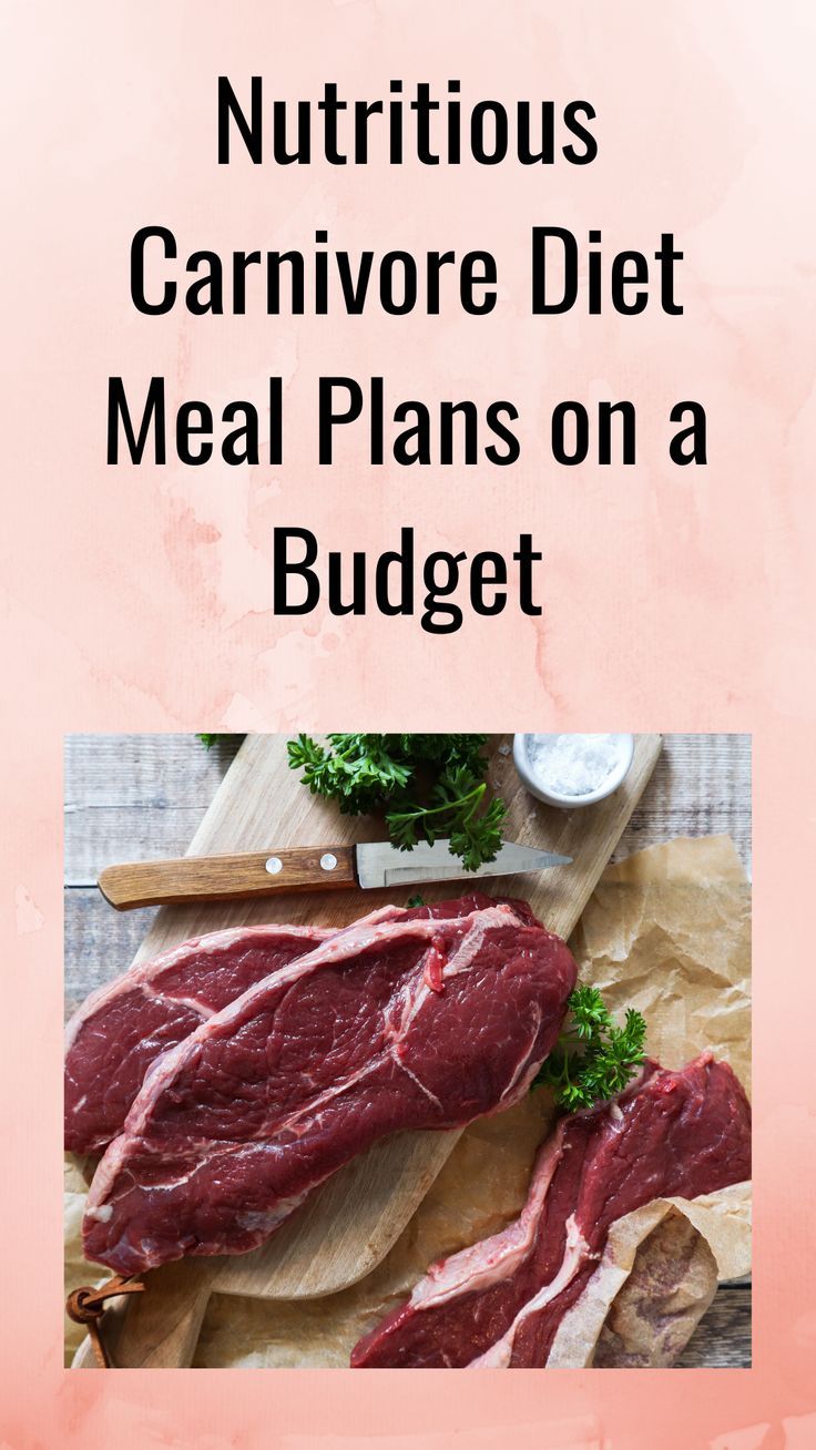 Text: "Nutritious Carnivore Diet Meal Plans on a Budget" and an image of some budget cuts of meat on a chopping board with a knife and some salt Meal Plans On A Budget, Lentils Nutrition, Caveman Diet Recipes, Nutritious Meal Plan, Meal Plan Grocery List, Caveman Diet, Meat Diet, Sample Meal Plan, Budget Meal Planning