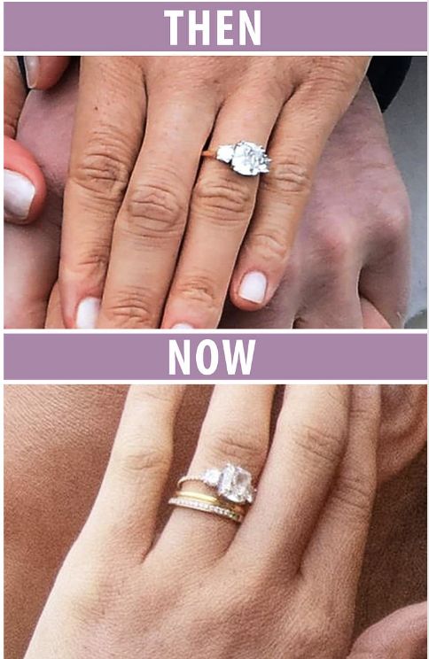 two pictures showing different types of engagement rings on their fingers and the words, how do they