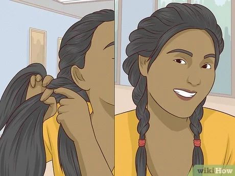 10 Ways to Do Twist Braids - wikiHow How To Do A Twist Braid, Princess Twists Hairstyle, How To Twist Braid, How To Do Twist Braids, How To Twist Hair, Twist Braid Tutorial, Rope Braid Tutorials, Rope Twist Braids, Style Natural Hair