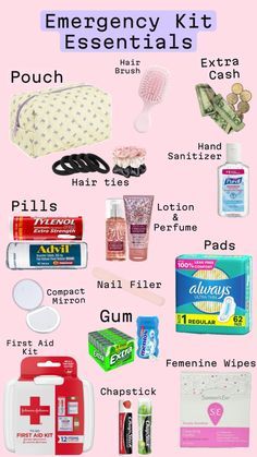 5. DIY and Crafts: #diy, #crafts, #handmade, #creative Emergency Kit Essentials, Schul Survival Kits, Middle School Essentials, School Emergency Kit, School Backpack Essentials, Middle School Survival, School Routine For Teens, School Survival Kits, Pretty School Supplies