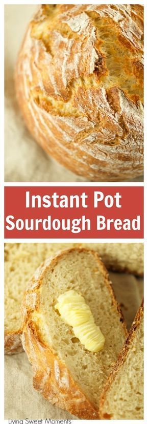 an image of instant pot sourdough bread