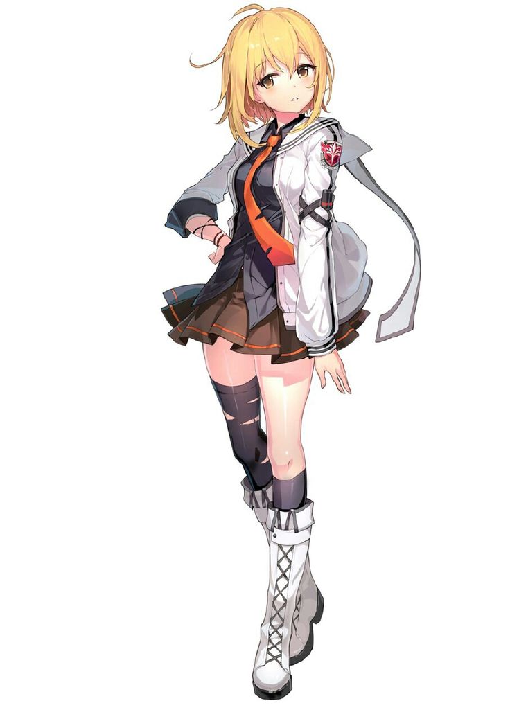 Nice boots Blonde Hair Characters, Girls Characters, Female Character Design, Character Design References, Fantasy Character Design, Character Design Inspiration, Character Illustration, Anime Style, Anime Character Design