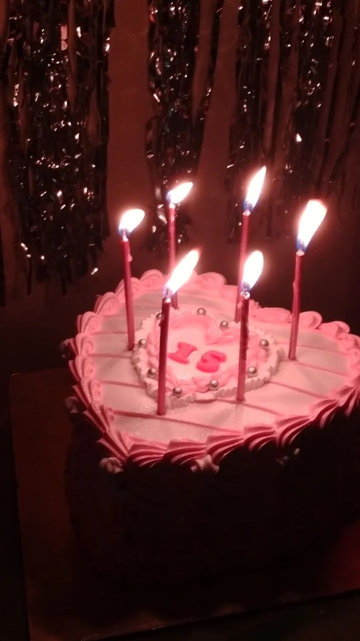 Pink, heart, cake, candles, aesthetic, love, 15 years old, teenager Birthday Cake15 Years, 15 Year Cake Ideas, 20 Years Cake Ideas, 15 Year Birthday Cake, 15tg Birthday, Cakes For 15th Birthday Girl, Birthday Cake For 15 Year Girl, 15 Year Girl Birthday Party Ideas, Cake 15 Birthday Girl