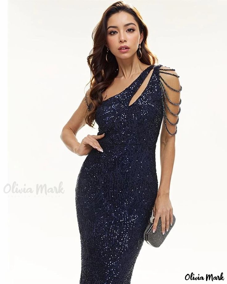 OliviaMark - Exquisite Evening Gown, Exuding Glamour for Sophisticated Celebrations, Thoughtfully Crafted for Elegant Brides Contemporary Bride, Glamorous Party, Evening Gowns Elegant, Elegant Bride, Maxi Dress Blue, Dress Size Chart, Glamorous Evening Gowns, Guest Dresses, Evening Gown