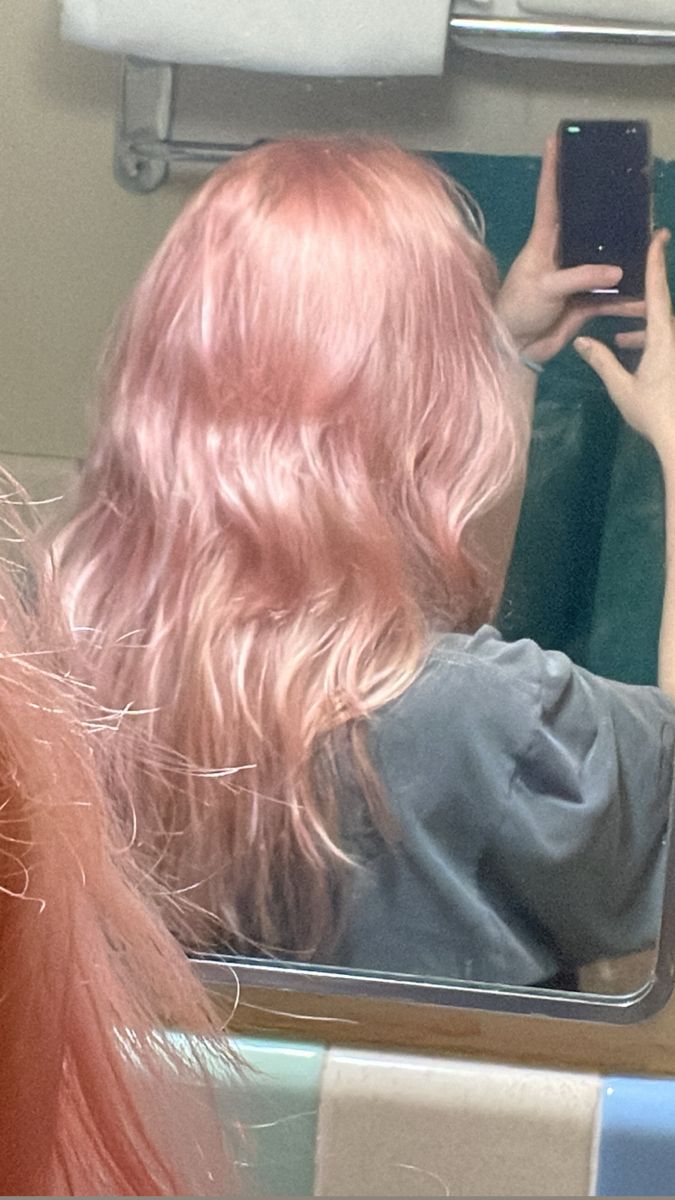 Pastel Punk Hair, Virgin Pink Hair Arctic Fox, Light Hair Dye Colors, Pink Hair Bubblegum, Pastel Purple Pink Hair, Blondish Pink Hair, Outfits To Wear With Pink Hair, Soft Pink Hair Dye, Light Colorful Hair