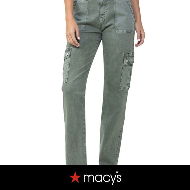 in stock Trendy Mid-rise Green Cargo Jeans, Trendy Green Mid-rise Cargo Jeans, Trendy Green Full-length Cargo Pants, Olive Straight Leg Summer Bottoms, Spring Mid-rise Khaki Cargo Pants, Trendy Green Straight Leg Cargo Jeans, Casual Green Tapered Leg Cargo Jeans, Trendy Green Cargo Bottoms, Trendy Olive Pants For Spring