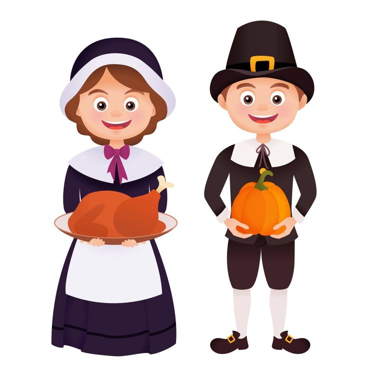 two people dressed in thanksgiving costumes holding a turkey