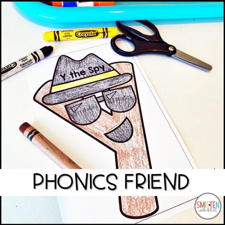 this phonics friend craft is perfect for kids to make