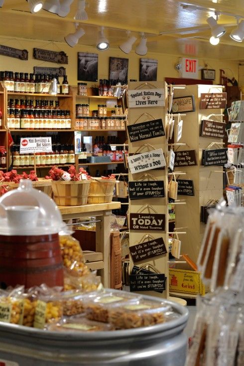 a store filled with lots of different types of food