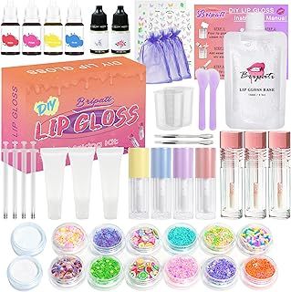 Lip Gloss Making Kit, How To Make Lip Gloss, Making Lip Gloss, Make Your Own Lip Gloss, Lip Gloss Making, Girly Christmas Gifts, Lip Gloss Homemade, Hello Kitty Videos, Diy Lipstick