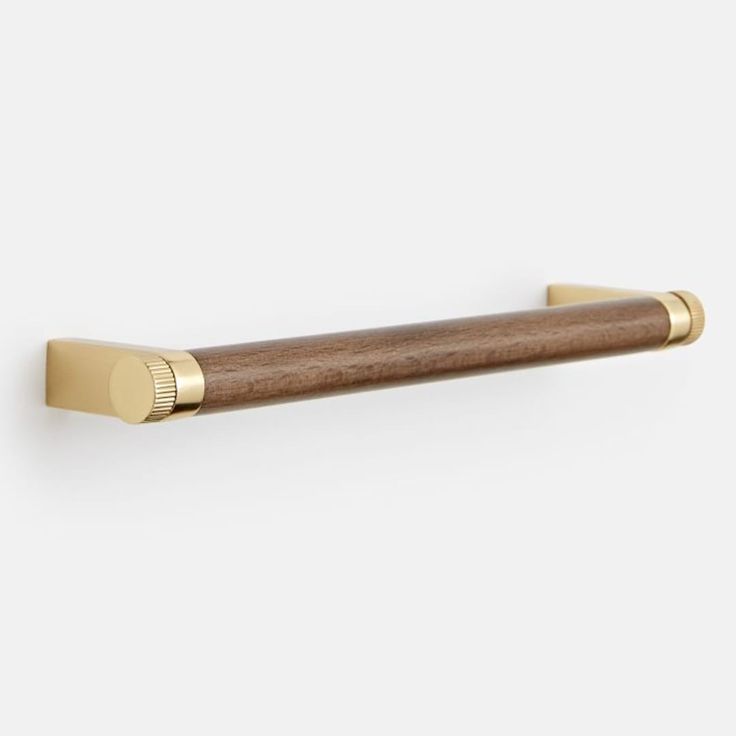 an image of a wooden handle on a wall