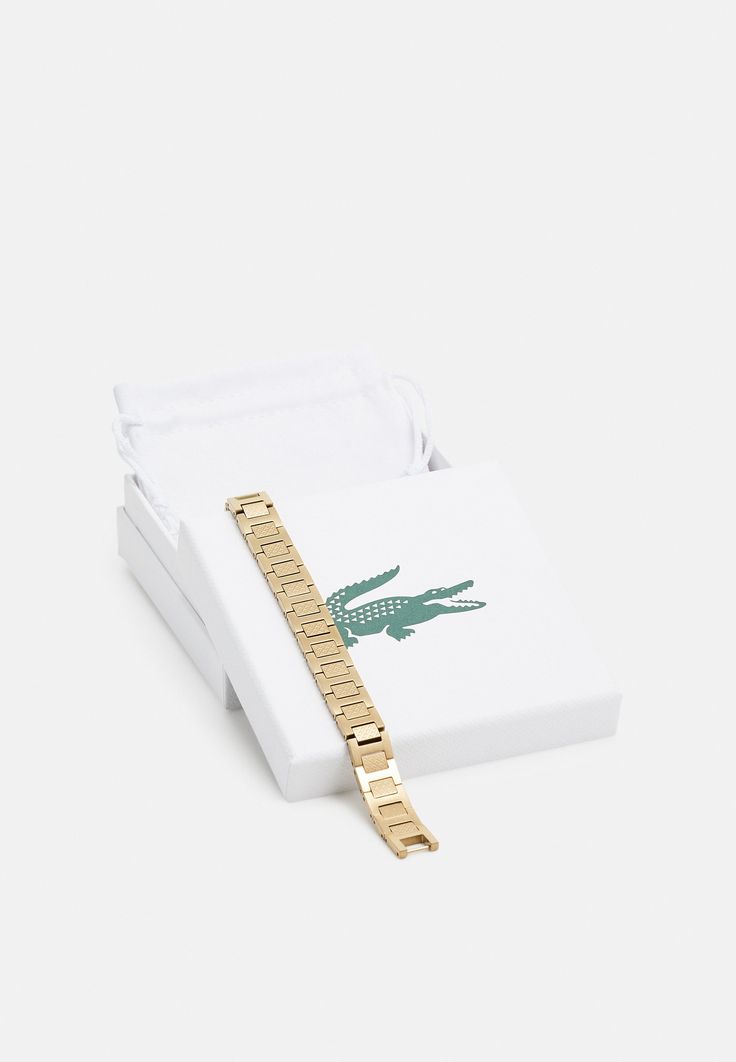 Lacoste METROPOLE - Rokassprādze - gold-coloured Lacoste Bracelet, Bracelet Gold, Arm Band, Gold Color, Gold Bracelet, Bracelet, Free Shipping, Gold, Quick Saves