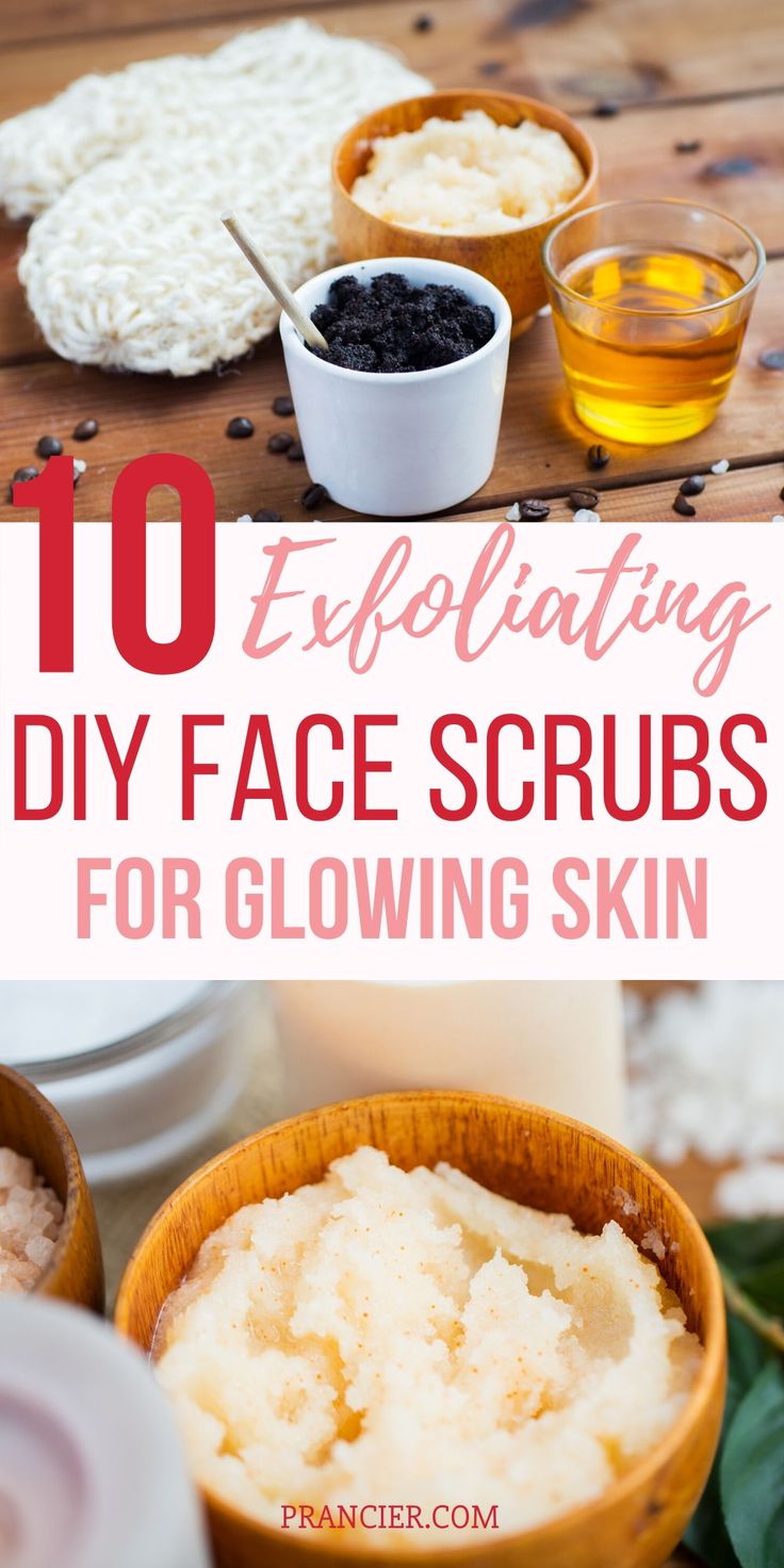 Diy Face Scrubs, Diy Exfoliating Face Scrub, Hydrating Face Mask Diy, Face Scrub Recipe, Face Scrubs, Diy Face Scrub, Sugar Scrub For Face, Exfoliating Face Scrub, Sugar Scrub Homemade