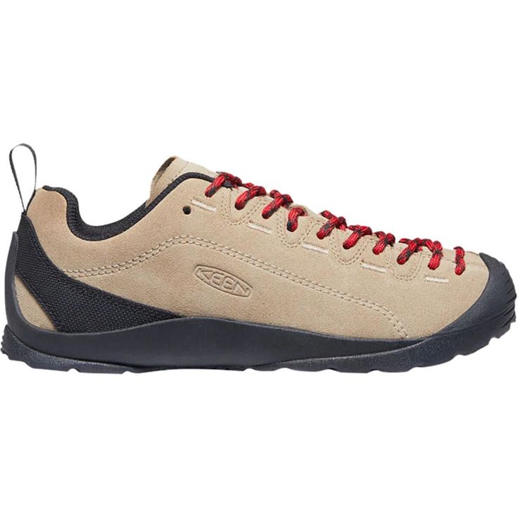 A casual shoe that looks like a climbing shoe with its tongue-to-toe lacing, the KEEN Jasper oozes mountain town-style and keeps our feet happy with plenty of cushioning and multi-surface traction. Keen Jasper, Womens Casual Boots, Climbing Shoes, Free Shoes, Casual Shoe, Rubber Heels, Casual Shoes Women, Casual Boots, Mens Socks