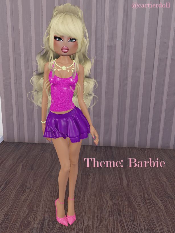 Dress To Impress Barbie Theme for inspo / no vip items / barbie life in the dreamhouse outfit Barbie Dti Outfits Non Vip, Dti Barbie Outfit Theme No Vip, Barbie And Raquelle Dress To Impress, 2000s Dress To Impress No Vip, Barbie Dress To Impress No Vip, Meme Dress To Impress Theme Outfit, Fav Item Dress To Impress, Dti Barbie Outfit Theme, Brat Dress To Impress Outfit