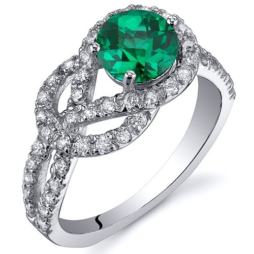 Peora.com - 0.75 cts Round Cut Emerald Sterling Silver Ring SR10816, $44.99 (http://www.peora.com/gracefully-exquisite-0-75-carats-emerald-ring-in-sterling-silver-available-sizes-5-to-9-style-sr10816/) London Blue Topaz Ring, Promise Rings For Her, Sterling Silver Engagement Rings, Peridot Ring, Green Peridot, Silver Engagement Rings, Blue Sapphire Rings, Garnet Rings, Blue Topaz Ring