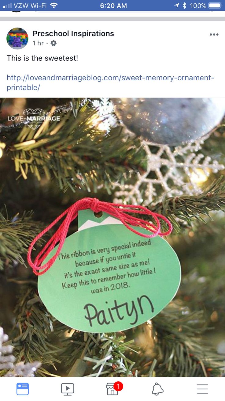 an ornament hanging from a christmas tree with the words pattin on it