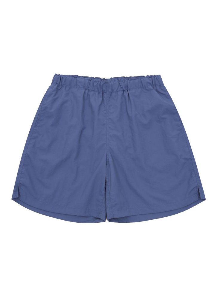 This is a casual and comfortable shorts that are made out of high quality nylon 100% fabric. With design detail of mesh lining for high air permeability, adjustable string on the waistband, and side vents, you can style it for casual and trendy outfit. - Side vents detail- Double stitches overall- Zipper pocket on the back- Mesh lining for high air permeability Blue Athletic Shorts With Drawstring For Summer, Blue Nylon Shorts For Vacation, Blue Shorts With Functional Drawstring For Spring, Functional Elastic Waistband Shorts For Summer, Functional Summer Bottoms With Elastic Waistband, Blue Shorts With Functional Drawstring For Summer, Blue Summer Shorts For Outdoor, Blue Shorts With Functional Drawstring, Functional Summer Shorts With Relaxed Fit