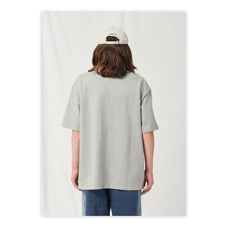 Washed Pure Cotton Oversized Basic Tee Fabric: Cotton Size: M, L, XL, 2XL, Color : Gray, Black Pattern: Solid Color Type of collar: Round Neck For the season: Summer Applicable Scene: Leisure, Daily Urban Oversized Gray T-shirt, Oversized Gray Urban T-shirt, Oversized Tops With Letter Print, Oversized Casual Letter Print Tops, Oversized Casual Tops With Letter Print, Oversized Casual Cotton Top, Oversized Drop Shoulder Comfortable Tops, Casual Oversized Cotton Tops, Oversized Cotton Tops For Comfort