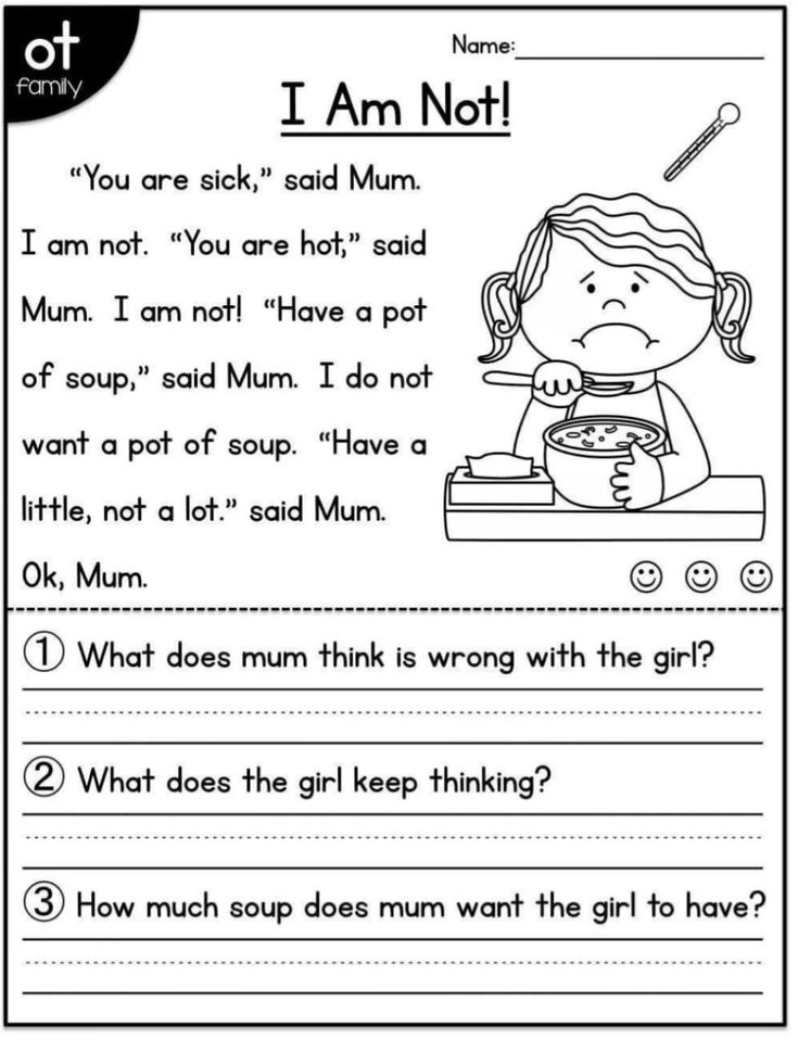 worksheet for first grade students to practice reading and writing the words i am not