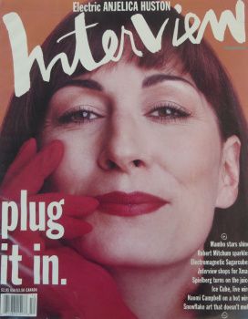 a magazine cover with a woman's face on it