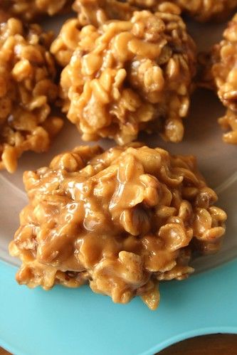 some cookies are sitting on a plate and ready to be eaten