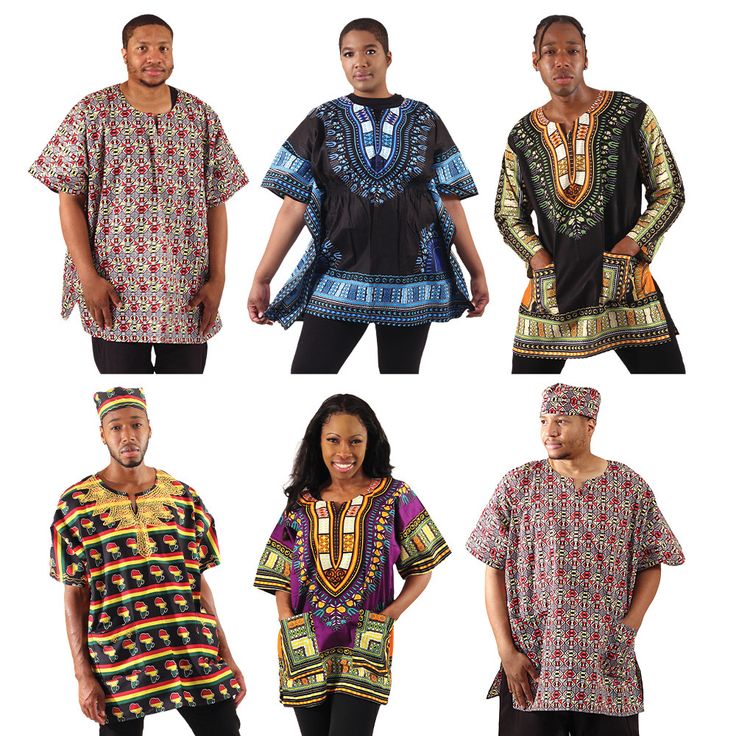 6 assorted dashikis. Actual dashikis will vary from photo as these are assorted. Set changes so that there are new selections regularly. Most fit up to a 56" bust and 35" length. Fabrics vary from cotton to polyester. Made in India. C-WF701 Set includes: C-M180:D:3X Plus Size Dashiki: Style D: 3X C-M183:C African Print Dashiki & Cap: Style C C-M203:FR Embroidered Pan Africa Dashiki & Cap: Free Si C-U918:PRP:LG Traditional Dashiki: Purple LG C-U940:BLK:LG Traditional Long-Sleeve Dashiki: Black LG Traditional Printed Black Tops, Traditional Black Printed Top, Multicolor Long Sleeve Tops With Traditional Patterns, Casual Cotton Shirt With Traditional Patterns, Casual Long Sleeve Top With Traditional Patterns, Traditional Multicolor Printed Shirt, Printed Short Sleeve Tops For Festivals, Short Sleeve Printed Tops For Festivals, Traditional Multicolor Short Sleeve Tops